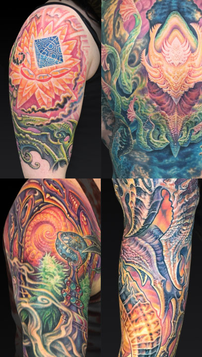 Huge Update in the Guy Aitchison Tattoo Galleries! Hyperspace Studios :