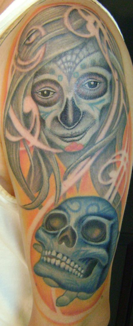 Tattoos - D�a de Muertos - 60010