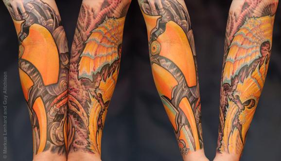 Tattoos - Dan, Collaboration by Markus Lenhard and Guy Aitchison - 72434