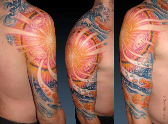 Tattoos - Jamie, big bang cosmology - 72538