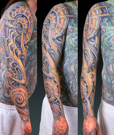 Tattoos - Scott, after 3 tattoo sessions - 71554