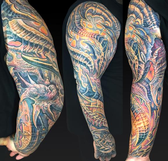 Tattoos - Eric Right Arm Web - 122026