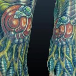 Tattoos - Durb, biomech foot - 72530