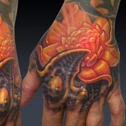 Tattoos - Jason, jeweled lotus, 2011 - 72535
