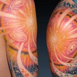 Tattoos - Jamie, big bang cosmology - 72538