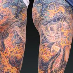 Tattoos - Scott, Gandalf battles the balrog - 72603