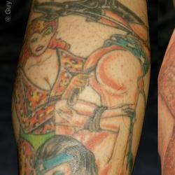 Tattoos - Hiro, before lasering - 71544