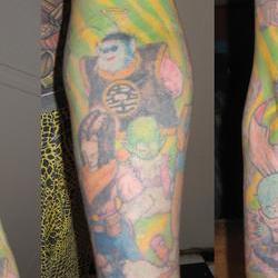 Tattoos - Scott, full sleeve after 4 laser sessions - 71551