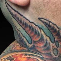 Tattoos - Eric Neck Right Web - 122025