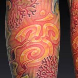 Tattoos - Stephane, Coral Reef om - 75931