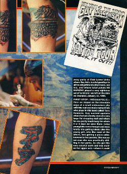 Tattoos - Tattoo Revue Magazine, 1990 - Page 4 - 71580