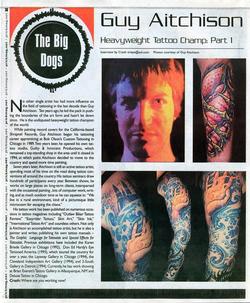 Tattoos - Prick Magazine, 2001, Page 1 - 72148
