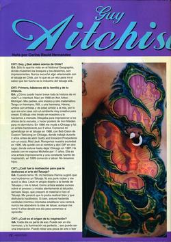 Tattoos - Argentina Feature, 2005, Page 1 - 72211