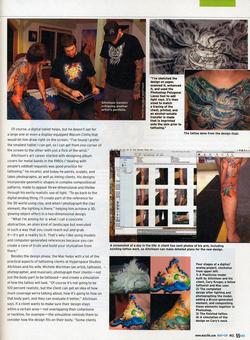 Tattoos - MacLife article, 2009, Page 2 - 72356
