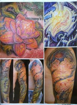 Tattoos - Aitchison - Japan, Tattoo Burst Magazine, 2011, Page 1 - 72391