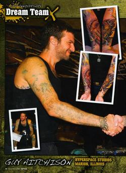 Tattoos - Tattoo Wars - Tattoo Mag,  Dec 2008, Page 1 - 72331
