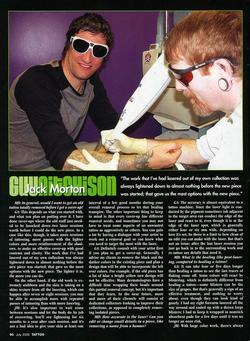 Tattoos - Laser Article, Tattoo Mag, 2006, Page 5 - 72231