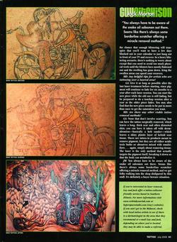 Tattoos - Laser Article, Tattoo Mag, 2006, Page 6 - 72230