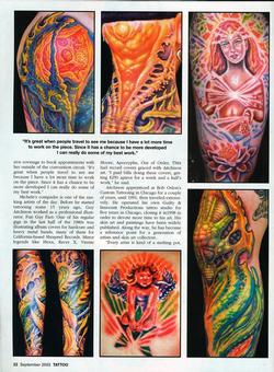 Tattoos - Aitchison/Wortman, Tattoo Magazine, 2003, Page 3 - 72166