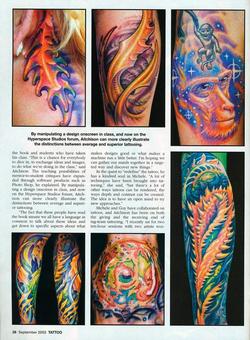 Tattoos - Aitchison/Wortman, Tattoo Magazine, 2003, Page 7 - 72159