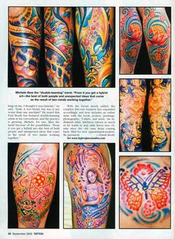 Tattoos - Aitchison/Wortman, Tattoo Magazine, 2003, Page 9 - 72157
