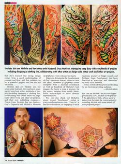 Tattoos - Wortman, Tattoo Magazine, 2006, Page 4 - 72214