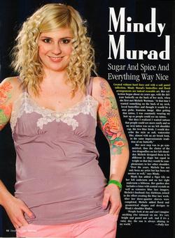 Tattoos - Wortman - Mindy Feature, Tattoo mag, 2006, Page 1 - 72286