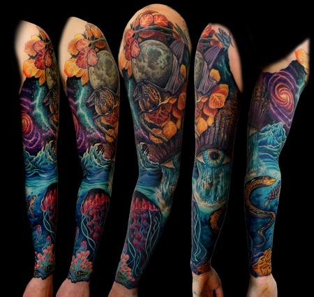 Tattoos - Surreal sleeve - 144166