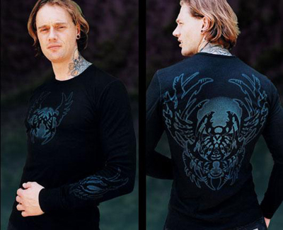 C108 Biomech Tribal Long Sleeve Guy Aitchison