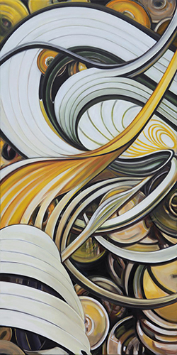Volume print by Michele Wortman