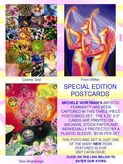 G300 - Michele Wortman Postcard Set