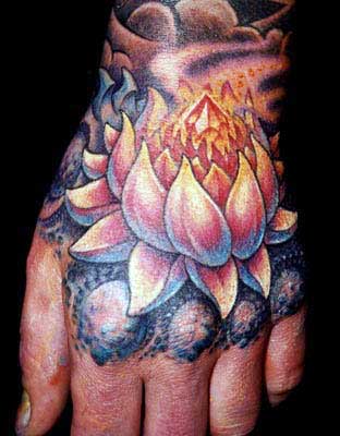 Tattoos - Lotus - 14352