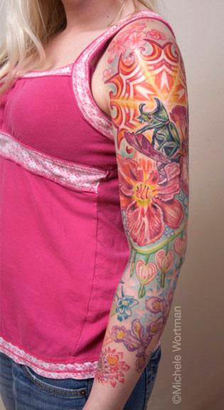Tattoos - Amanda sleeve - 71321