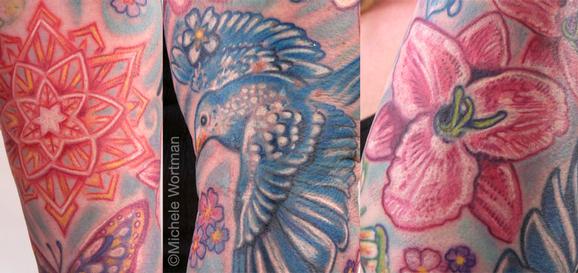 Tattoos - julie angel sleeve detail - 71332