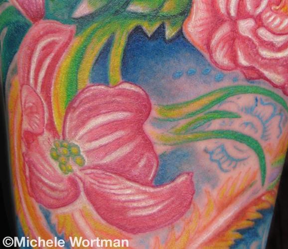 Tattoos - Nikki phoenix half sleeve - 71336