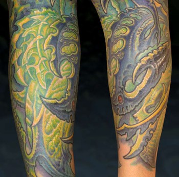 Tattoos - Bio Half sleeve - 33853