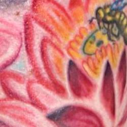 Tattoos - kristen Buddha half sleeve detail - 71334