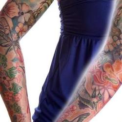 Tattoos - amy hummingbird sleeve - 71337