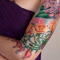 Tattoos - Kerri Bleeding heart bodyset - 71347