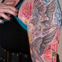 Tattoos - Casey barnswallow sleeve - 71328