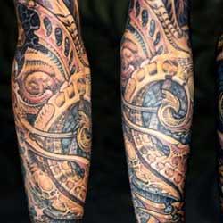 Tattoos - Bio Mech Forearm - 13868