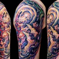 Tattoos - Bio Skulls - 13926