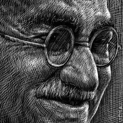 Tattoos - Anil Gupta: Ghandi (detail) - 77543