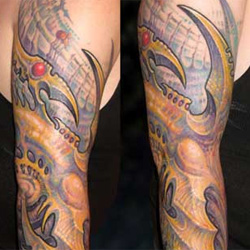 Tattoos - Bio-Organic Sleeve - 28498