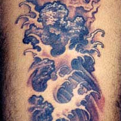 Tattoos - Japanese Water - 13888