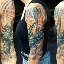 Tattoos - Raven - 13894