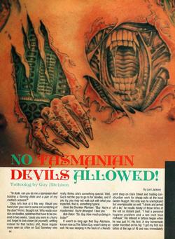 Tattoos - Tattoo Revue 1990, page 1 - 71854