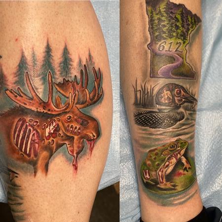 Tattoos - Native Minnesota zombies.  - 144445