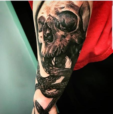 Tattoos - Lovecraftian Skull - 139514