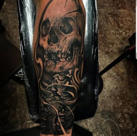 Tattoos - Skull Widow - 139516